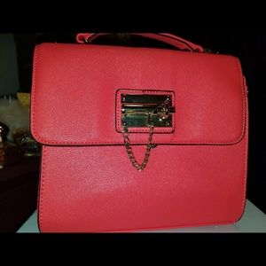 Fuchsia colored purse